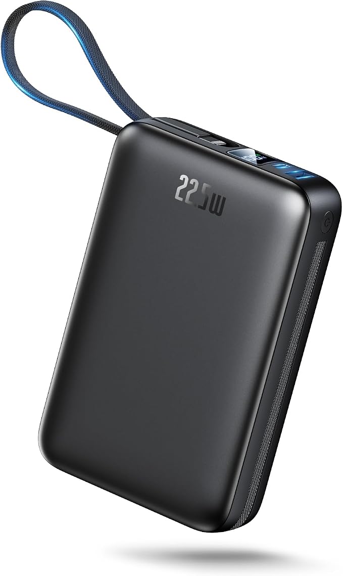 Portable Charger 50000mAh Power Bank,Portable Phone Charger with 2 Built in Cables,22.5W Fast Charging Travel Essentials Battery Pack for iPhone/iPad/MacBook/Android/Samsung - Image 8