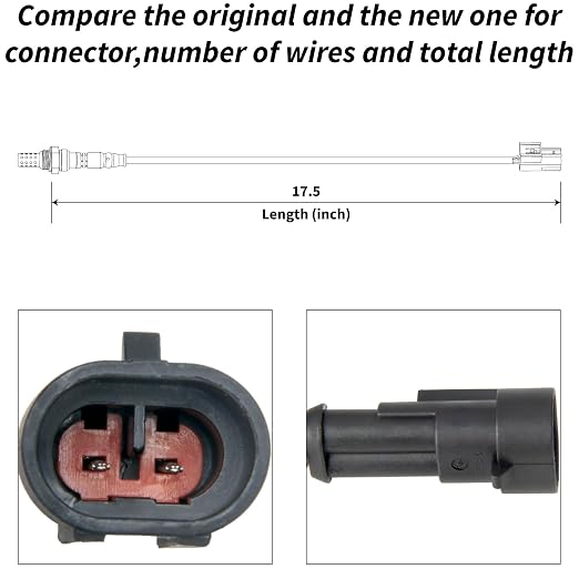 Oxygen Sensor Compatible with Dyna 2007-2011 Softail 2007-2011 27683-07 2Pcs - Image 2