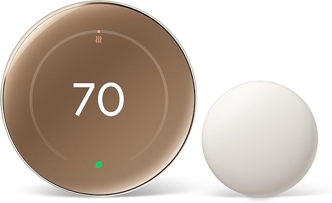 Google Nest Learning Thermostat by Amazon+Renewed