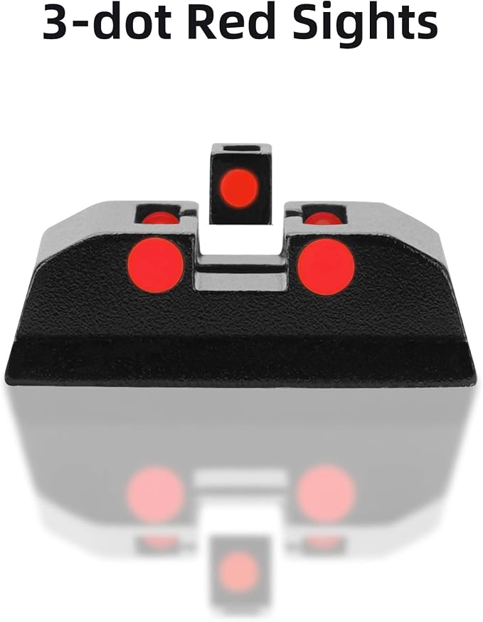 No-Tritium Fiber Optic Red/Green Sights - Image 3