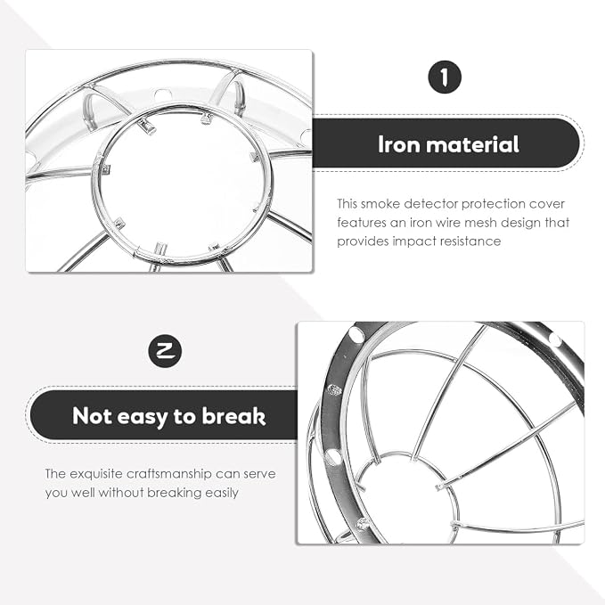 Hemobllo 7pcs Detector Impact Resistant Wire Mesh Design - Image 4