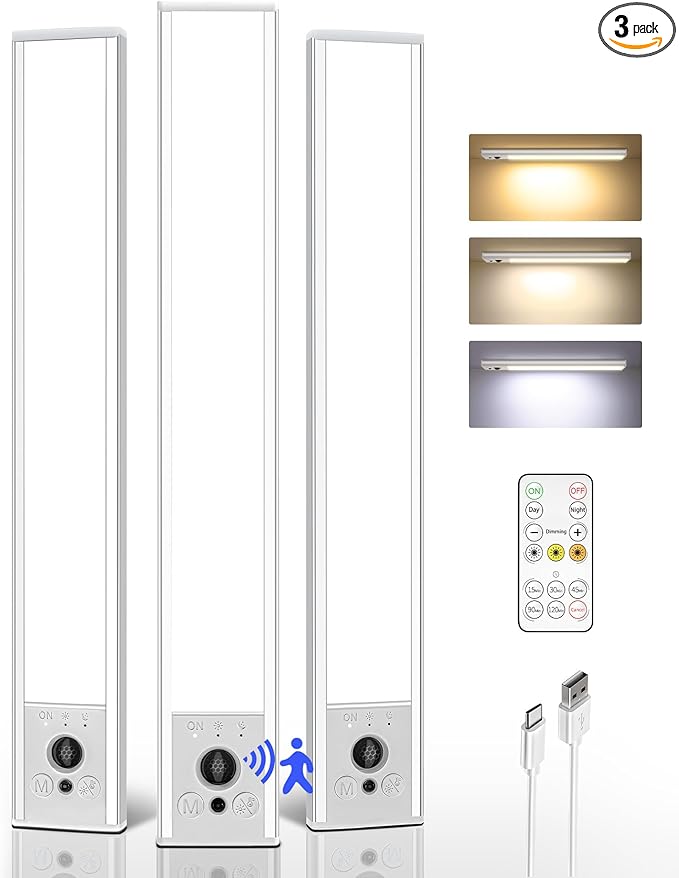 EZVALO 3-Pack 12inch Under Cabinet Lighting by EZVALO