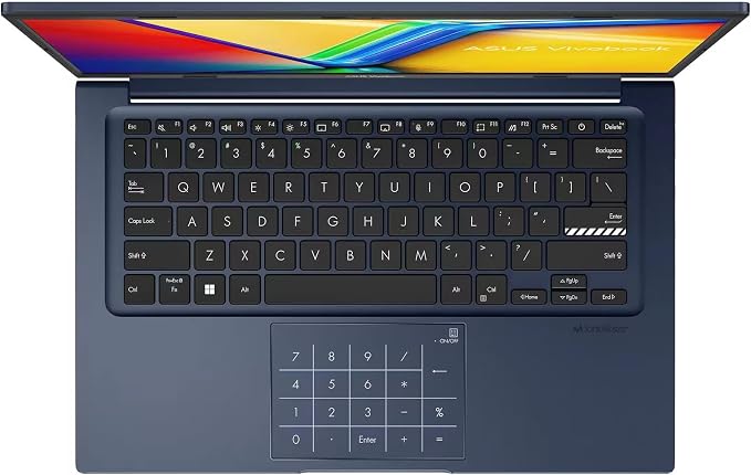 ASUS Vivobook 14" Laptop - FHD (1920 * 1080) - Intel Core i7-1355U - 10 Cores - Intel UHD Graphics - Copilot - Privacy Camera - Windows 11 Home - w/Wireless Mouse (12GB RAM | 512GB SSD) - Image 9
