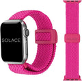 Solace Bands Imperium Adapt Wide Adjustable Nylon Braided Watch Band by SolaceBand