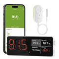 MOCREO WiFi Refrigerator Thermometer, Remote Email & App Alert, 2 Years Data by MOCREO