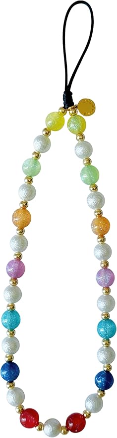 Drawwind Phone Charm Beaded Wristlet Strap Universal Cell Phone Lanyard Cute by Drawwind