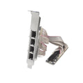 IO CREST 4 Ports Gigabit M.2 M+B Key Ethernet Card SI-PEX24092 by IOCrest