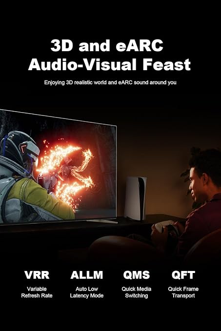 8K HDMI 2.1 Cable 3.3ft, Ultra High Speed HDMI Cable 48Gbps, HDCP 2.3, - Image 4