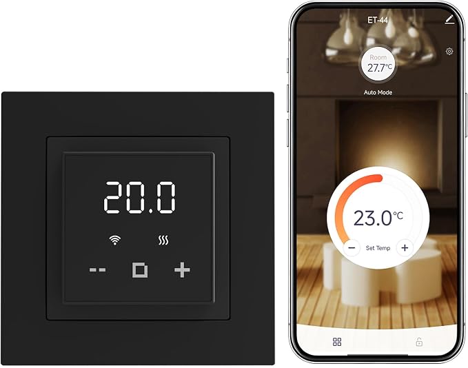 HEATIT Programmable Thermostat, WiFi Smart Thermostat by HEATIT