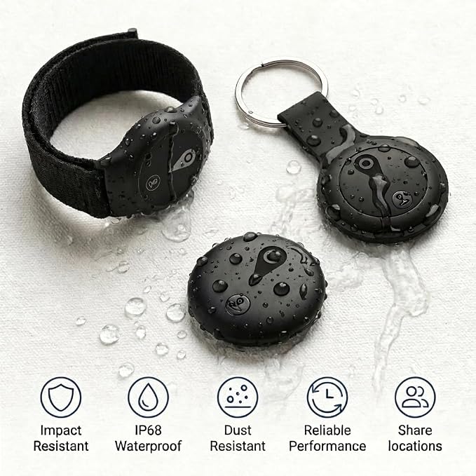 GPS Tracker for Kids, Real-Time GPS Tracking Device for Children w/Wearable - Image 4
