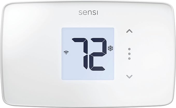 Sensi Lite Smart Thermostat, Programmable, Easy DIY, Works by Sensi