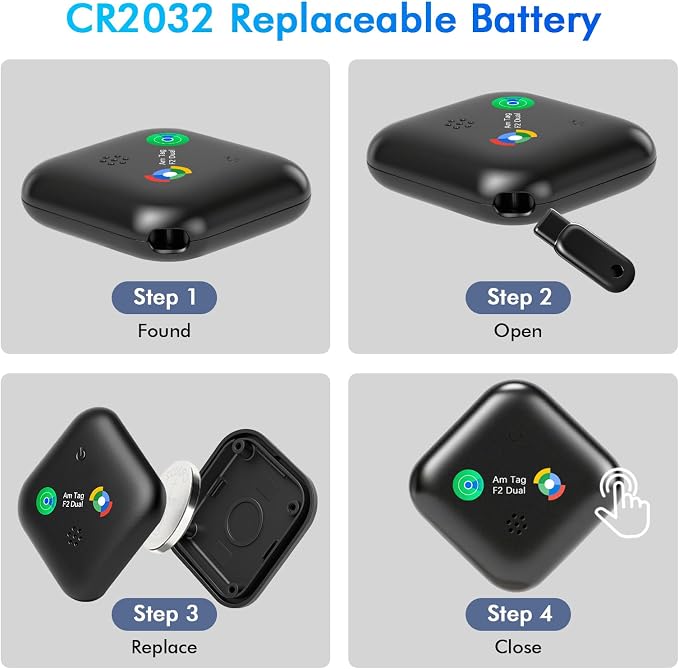 Dual System Bluetooth Tracker for iOS or Android-4 Packs, Compatible - Image 7