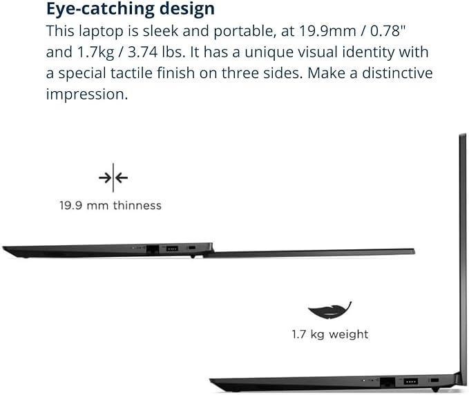 Lenovo V15 Laptop, 15.6" FHD Display, AMD Ryzen 5 5500U Hexa-core Processor (Beat Intel i7-1065G7), 16GB RAM, 512GB SSD, HDMI, RJ45, Numeric Keypad, Wi-Fi, Windows 11 Pro, Black - Image 4