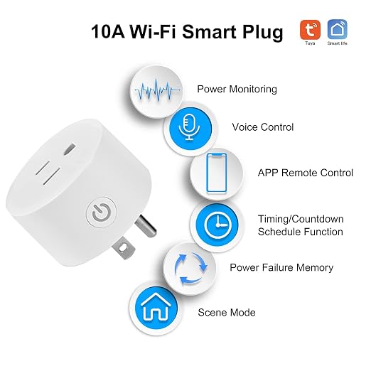 Mini WiFi Smart Plug Outlet Voice Remtoe Control - Image 2