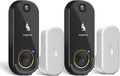 Kangaroo Wireless Doorbell+Chime, HD Camera, Easy Setup, Battery Power by Unknown