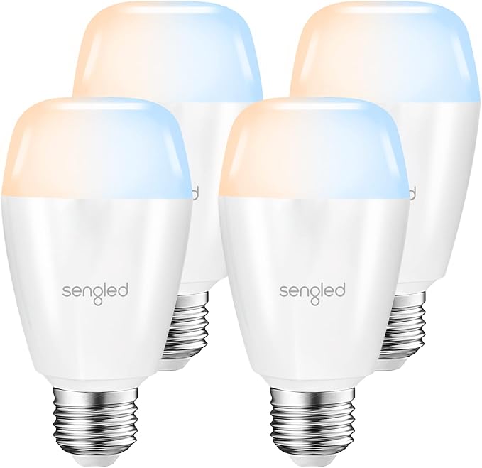 Sengled Zigbee Smart Bulbs, Tunable White 2700K~6500K, Hub Required, Dimmable by Sengled