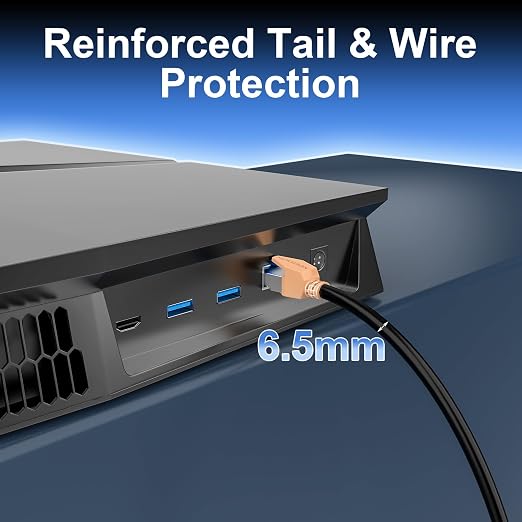 Cat 8 Ethernet Cable 20 ft, 40Gbps High Speed Gaming Network Cable 2000MHz - Image 4