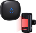 Wireless Motion Sensor Alarm Indoor, 1 PIR Detector + 1 Receiver, Movement by METAK