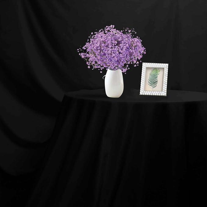 9x6FT Black Backdrop for Photography, High Density Polyester Fabric Background - Image 7