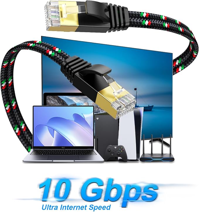 SNANSHI Cat 7 Ethernet Cable 100 ft - Image 7