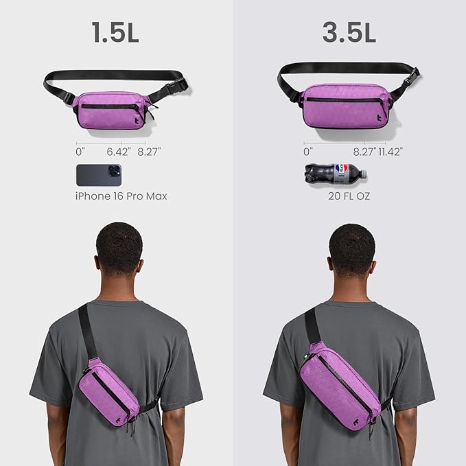 tomtoc 1.5L X-Pac Sling Bag - Image 2