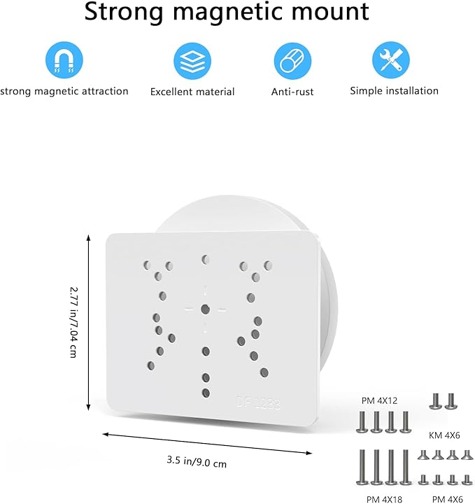 Magnetic Mount Compatible with eufy Security Solocam S340/E30/E42/4G LTE Cam - Image 2