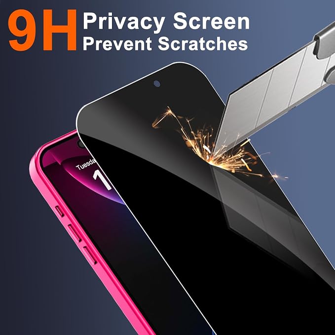 for iPhone 15 Plus Case with Privacy Screen Protector and Camera Protection - Image 8