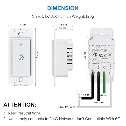 Milfra Smart Switch, Smart Light Touch Switch 2 Gang, Double Smart WiFi Light - Image 8