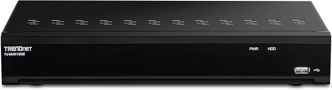 TRENDnet 8-Channel UHD PoE NVR, TV-NVR1508, H.264/H.265 4K, Supports one 4K - Image 6
