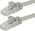 Monoprice Cat5e 14ft Gray Patch Cable UTP 24AWG 350MHz Pure Bare Copper by Monoprice