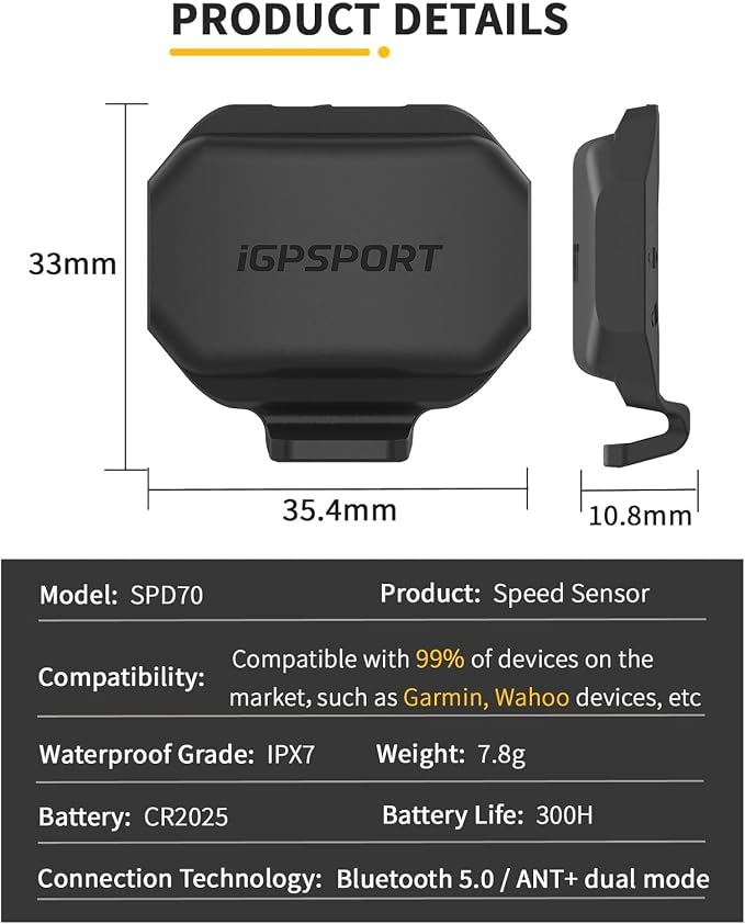 iGPSPORT BSC300T Wireless Bike Computer GPS, Touchscreen Offline MAP Navigation - Image 8