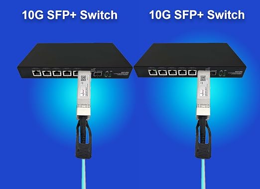 Elfcam® - 25m Fibre Optic Cable OM3 SFP+ to SFP+ AOC 10 Gbps, Compatible - Image 6