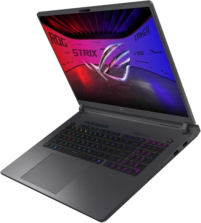 ASUS ROG Strix 18 (2025) Gaming Laptop, 18” ROG Nebula HDR 16:10 2.5K 240Hz/3ms, NVIDIA GeForce RTX 5060, Intel Core Ultra 9 275HX, 32GB DDR5, 1TB PCIe Gen 4 SSD, Wi-Fi 7, Win 11 Home by Unknown