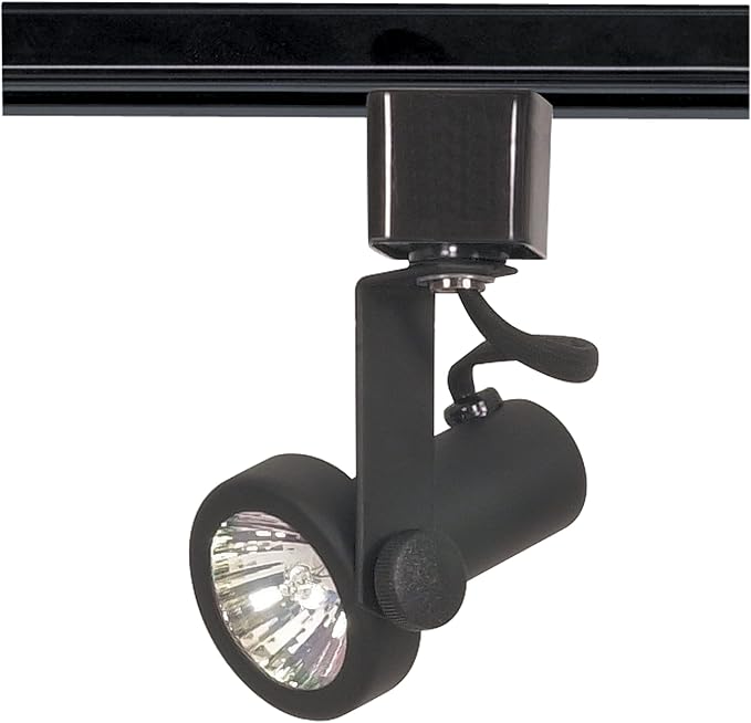Nuvo Lighting TH322 Transitional One Light Track Head from Track Heads Black by Nuvo