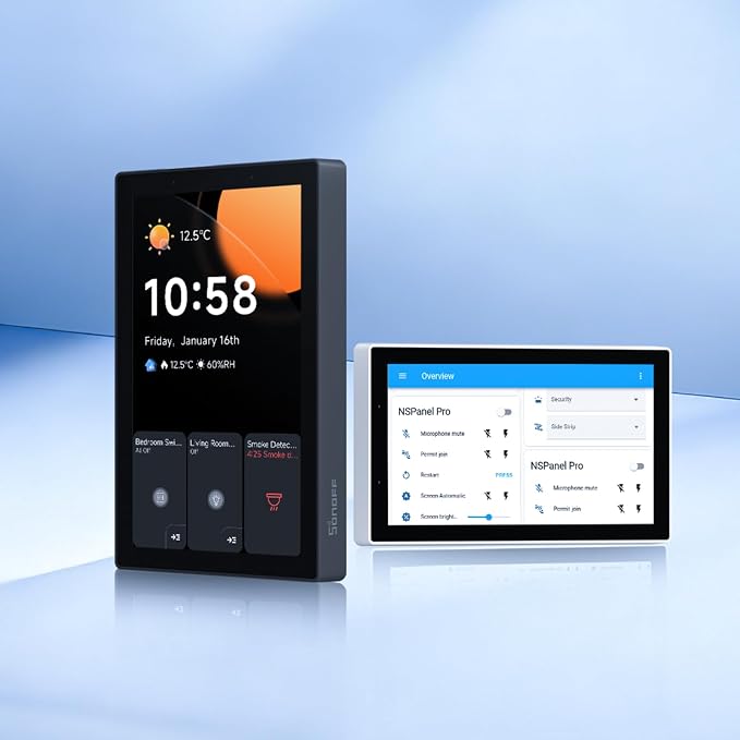 SONOFF NSPanel Pro 120 Smart Home Control Panel, Integrate Zigbee Gateway - Image 2