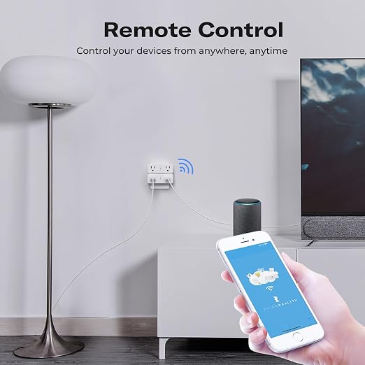 THIRDREALITY Smart Dual Plug 2 Pack, Zigbee 2-in-1 Smart Outlet - Image 6
