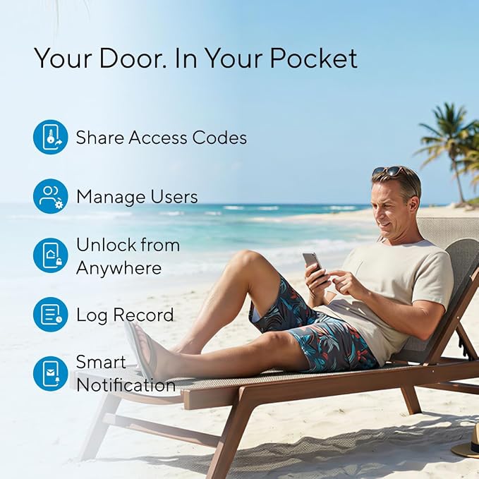 ULTRALOQ Bolt Fingerprint WiFi Smart Locks - Image 3