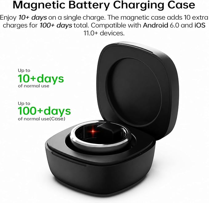 Smart Ring for Women Men, No Subscription Fee, Fitness Tracker Ring - Image 3