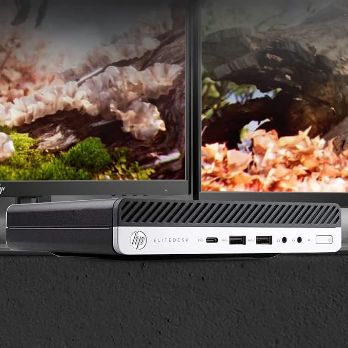 HP Micro Desktop Computer 800 G3 Elitedesk Mini Business PC, Intel Core i5-6500T,16GB DDR4, 512GB SSD,WiFi Type-C Port, New Wired Keyboard Mouse, Windows 11 Pro (Renewed) - Image 2