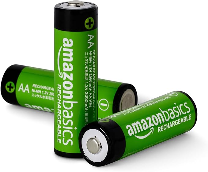 Amazon Basics 16-Pack Rechargeable AA NiMH Batteries, 2000 mAh, Low Self - Image 2