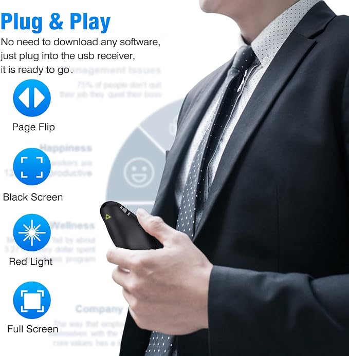 Rechargeable Presentation Clicker - Image 2