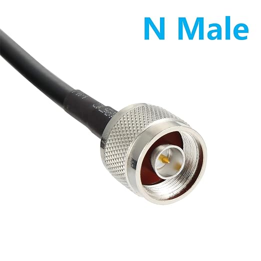 40ft N Male to SMA Male Cable, SMA to N Cable 50 ohm Ultra Low Loss KMR240 - Image 3