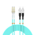 OM3 Fiber Patch Cable 25Meter/82ft, LC/UPC-FC/UPC Fiber Optic Cable Cord LSZH by Buacoz