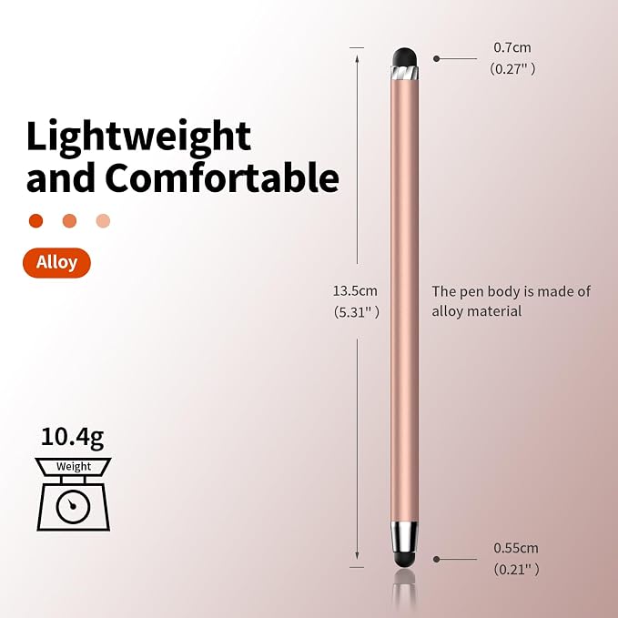 10 PCS Stylus, Stylus Pen for Touchscreen, Stylus 2-in-1 High Sensitivity & - Image 3