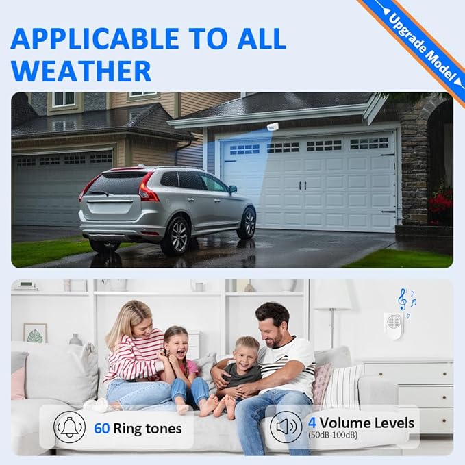 Driveway Alarms Wireless Outside Weatherproof - Image 6