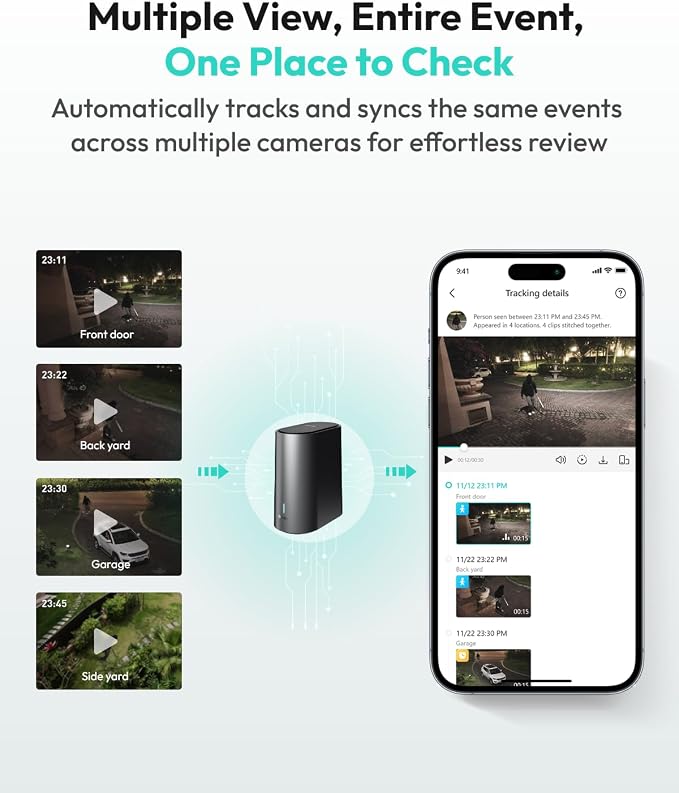 BOTSLAB 4K Security Cameras Wireless Outdoor, No Subscription, 4 Cam-Kit - Image 7
