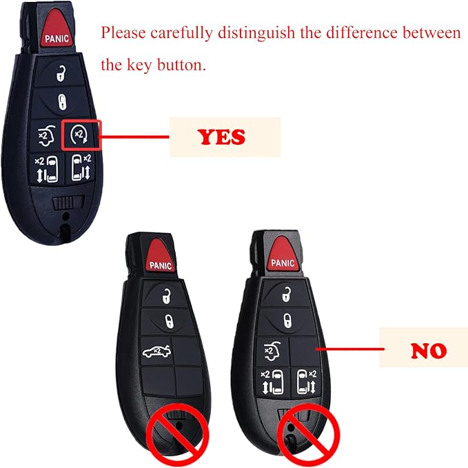 MechanMagic Key Fob Replacement Compatible - Image 6