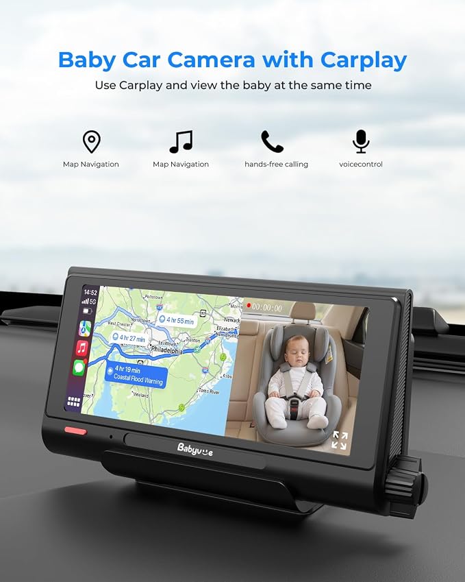 Babyvue BV7 7.2" Baby Car Camera - Image 2