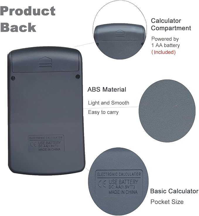 Calculator Small, 4 Function Calculators - Image 3