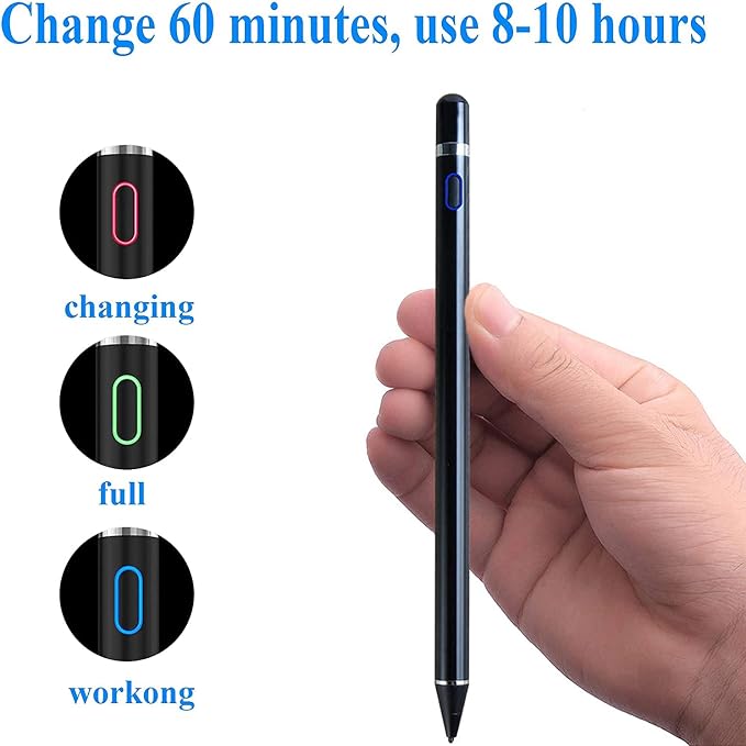 Active Stylus Pen for Android, Rechargeable Universal iPad Pen for Tablet - Image 5